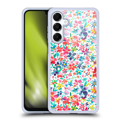 Ninola Floral Colourful Petals Spring Soft Gel Case for Samsung Galaxy A16 5G & MagSafe