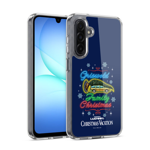 National Lampoon's Christmas Vacation Graphics Neon Lights Soft Gel Case for Samsung Galaxy A17 4G / 5G