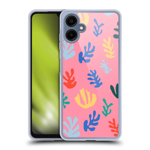 Ninola Ocean Colorful Leaves Soft Gel Case for Samsung Galaxy A06 4G / 5G