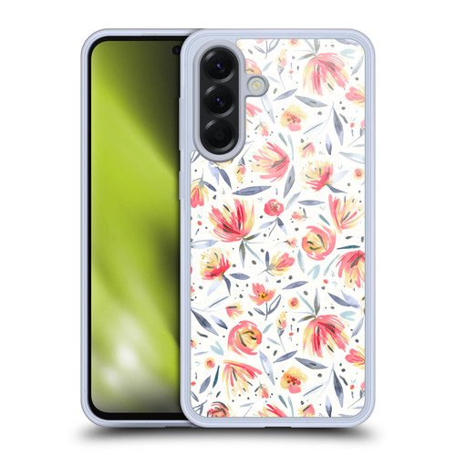 Ninola Floral Peonies Soft Gel Case for Samsung Galaxy A56 5G