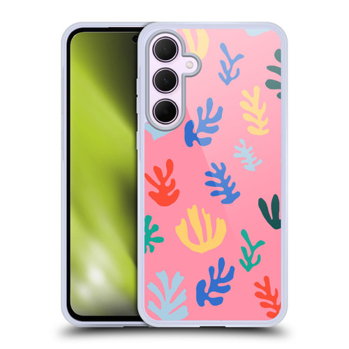 Ninola Ocean Colorful Leaves Soft Gel Case for Samsung Galaxy A35 5G