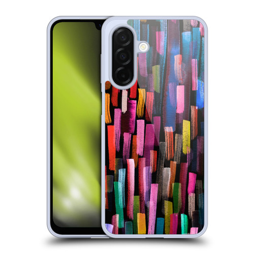 Ninola Summer Patterns Brushstrokes Black Soft Gel Case for Samsung Galaxy A26 5G
