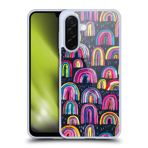 Ninola Summer Patterns Rainbows Navy Soft Gel Case for Samsung Galaxy A26 5G