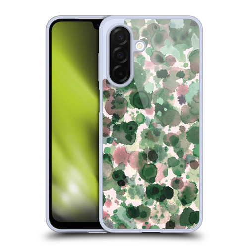 Ninola Pattern Abstract Green Moss Soft Gel Case for Samsung Galaxy A26 5G