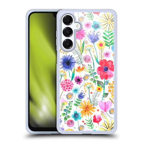 Ninola Spring Floral Flowers Garden Soft Gel Case for Samsung Galaxy A16 5G & MagSafe