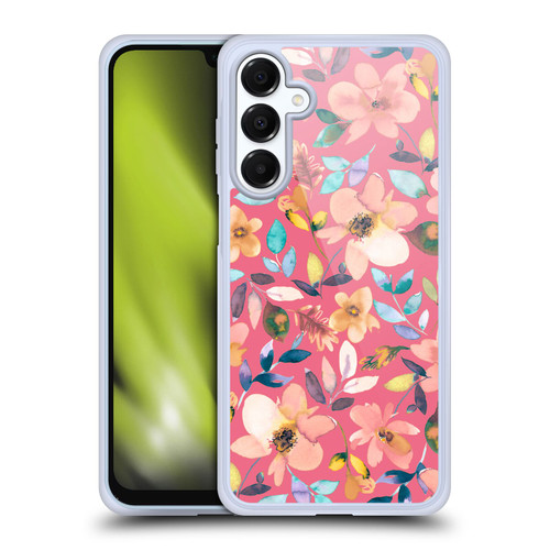 Ninola Spring Floral Tropical Flowers Soft Gel Case for Samsung Galaxy A16 5G & MagSafe
