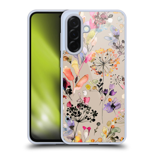 Ninola Wild Grasses Beige Soft Gel Case for Samsung Galaxy A36 5G