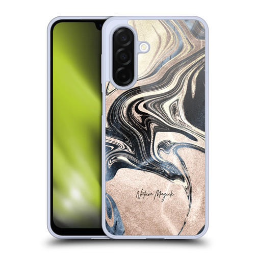 Nature Magick Luxe Gold Marble Metallic Cream Soft Gel Case for Samsung Galaxy A26 5G