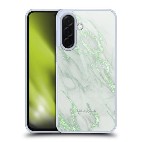 Nature Magick Marble Metallics Green Soft Gel Case for Samsung Galaxy A36 5G
