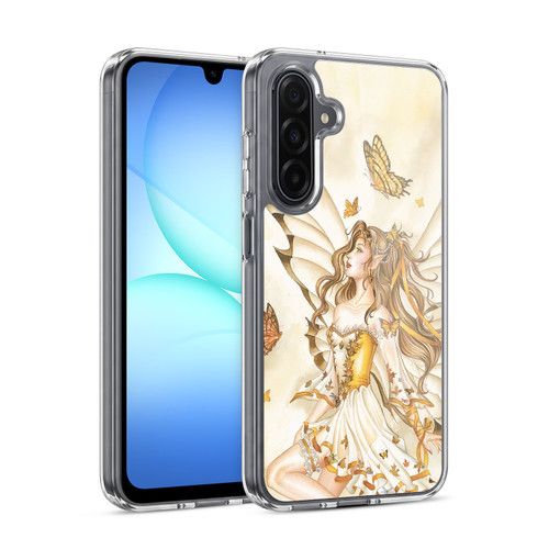Nene Thomas Fairies Rhapsody In Gold Butterflies Soft Gel Case for Samsung Galaxy A17 4G / 5G