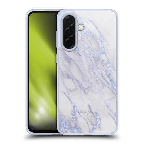 Nature Magick Marble Metallics Indigo Soft Gel Case for Samsung Galaxy A36 5G