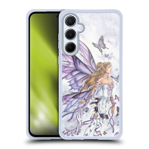 Nene Thomas Fairies Lavender Ballerina Butterflies Soft Gel Case for Samsung Galaxy A55 5G