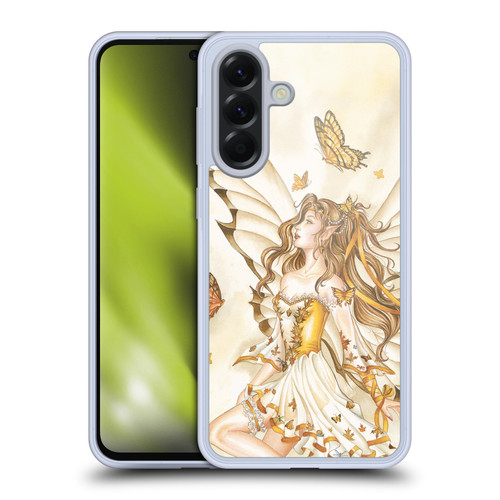 Nene Thomas Fairies Rhapsody In Gold Butterflies Soft Gel Case for Samsung Galaxy A56 5G