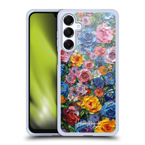 Nature Magick Paint Blobs Buds Soft Gel Case for Samsung Galaxy A16 5G & MagSafe