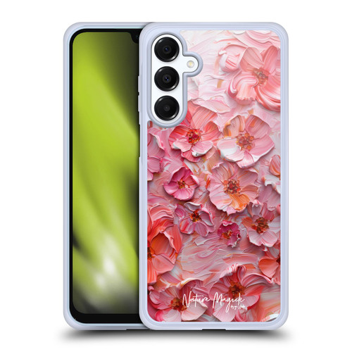 Nature Magick Paint Blobs Poppy Soft Gel Case for Samsung Galaxy A16 5G & MagSafe