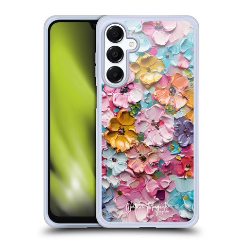 Nature Magick Paint Blobs Pretty Soft Gel Case for Samsung Galaxy A16 5G & MagSafe