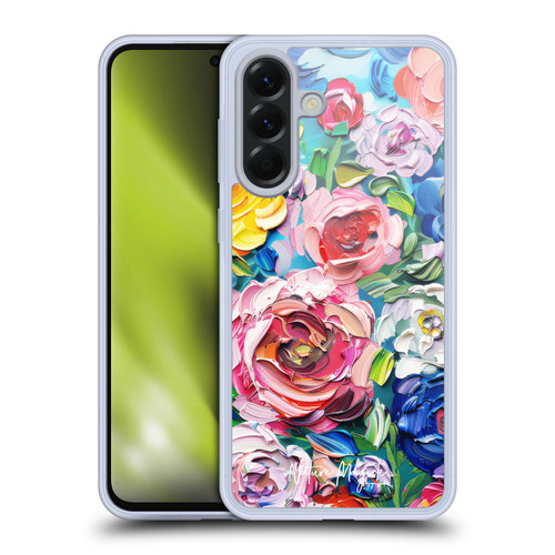 Nature Magick Paint Blobs Bloom Soft Gel Case for Samsung Galaxy A56 5G