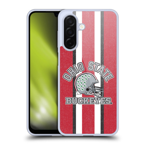 Ohio State University Football Graphics Helmet Soft Gel Case for Samsung Galaxy A26 5G