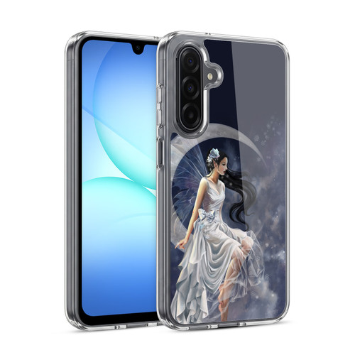 Nene Thomas Crescents Winter Frost Fairy On Moon Soft Gel Case for Samsung Galaxy A17 4G / 5G