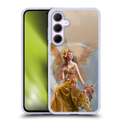Nene Thomas Crescents Earth Fairy On Moon Soft Gel Case for Samsung Galaxy A35 5G