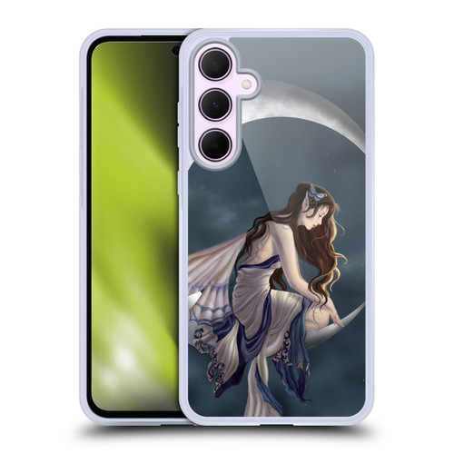 Nene Thomas Crescents Memory Fairy Sitting On Moon Soft Gel Case for Samsung Galaxy A35 5G