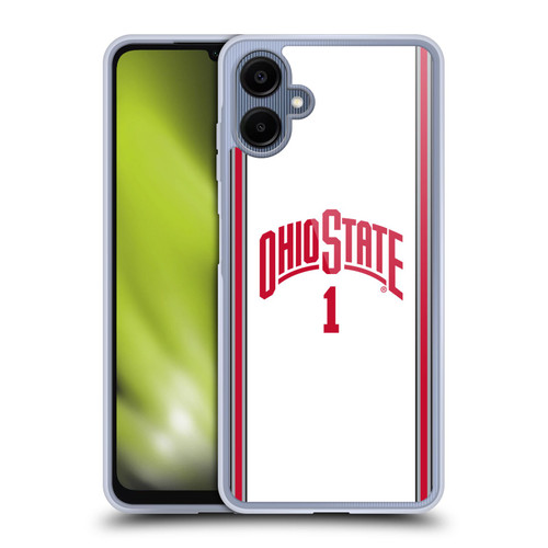 Ohio State University Jersey Basketball Away Soft Gel Case for Samsung Galaxy A06 4G / 5G