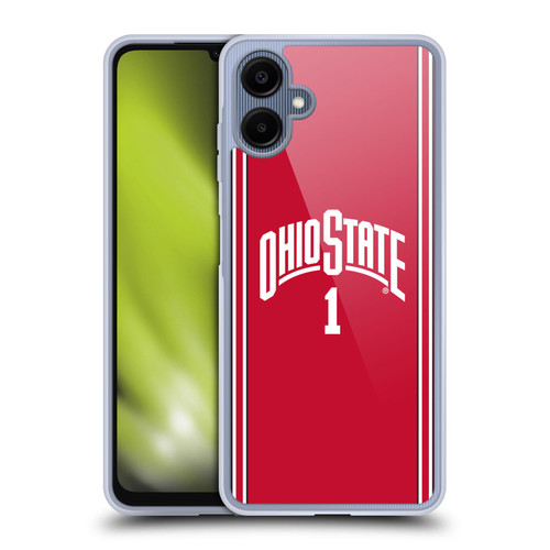 Ohio State University Jersey Basketball Home Soft Gel Case for Samsung Galaxy A06 4G / 5G