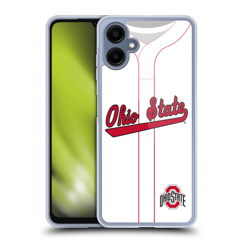 Ohio State University Jersey Baseball Home Soft Gel Case for Samsung Galaxy A06 4G / 5G