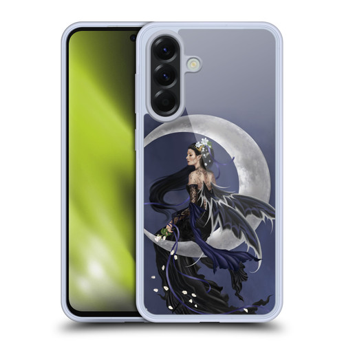 Nene Thomas Crescents Solace Fairy Sitting On Moon Soft Gel Case for Samsung Galaxy A56 5G