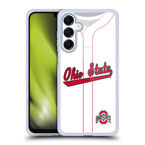 Ohio State University Jersey Baseball Home Soft Gel Case for Samsung Galaxy A16 5G & MagSafe