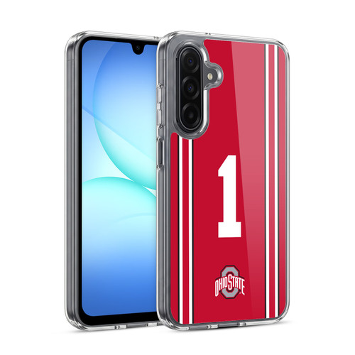 Ohio State University Jersey Football Home Soft Gel Case for Samsung Galaxy A17 4G / 5G
