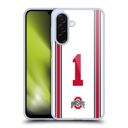 Ohio State University Jersey Football Away Soft Gel Case for Samsung Galaxy A26 5G