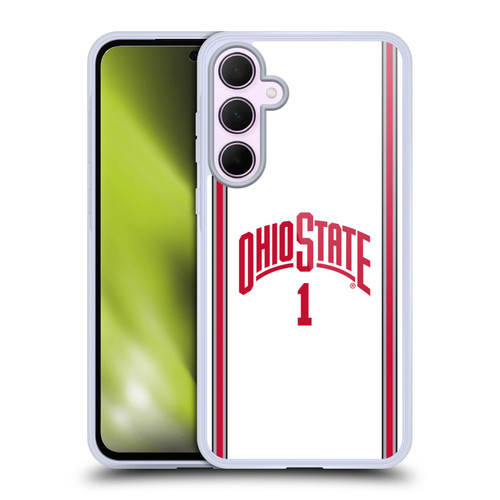 Ohio State University Jersey Basketball Away Soft Gel Case for Samsung Galaxy A35 5G
