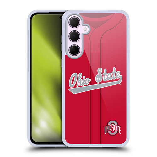 Ohio State University Jersey Baseball Away Soft Gel Case for Samsung Galaxy A35 5G