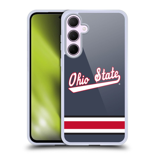 Ohio State University Jersey Hockey Outdoor Soft Gel Case for Samsung Galaxy A35 5G