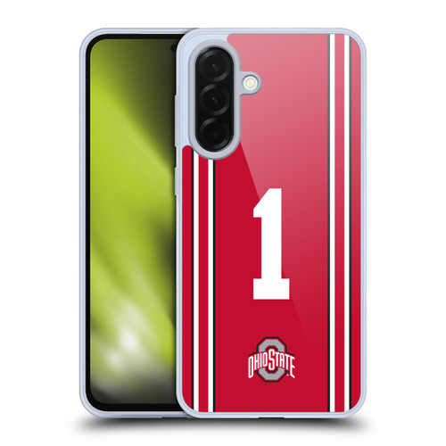 Ohio State University Jersey Football Home Soft Gel Case for Samsung Galaxy A36 5G