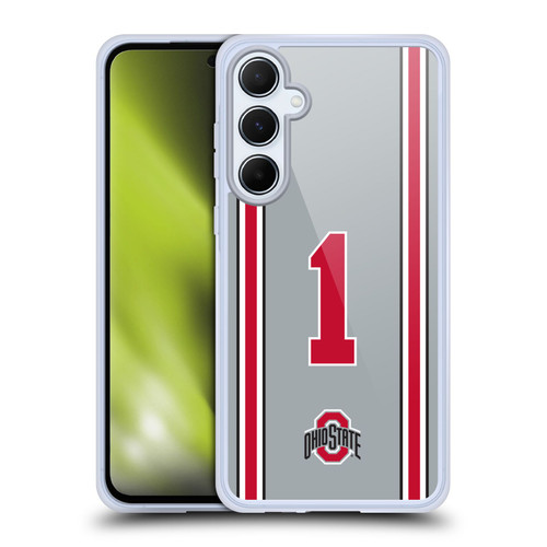 Ohio State University Jersey Football Alternate Soft Gel Case for Samsung Galaxy A55 5G