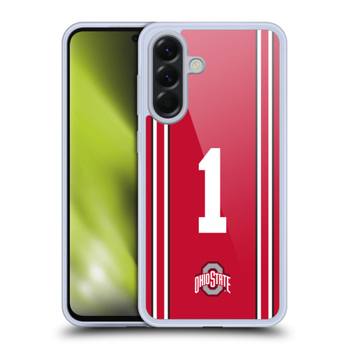 Ohio State University Jersey Football Home Soft Gel Case for Samsung Galaxy A56 5G