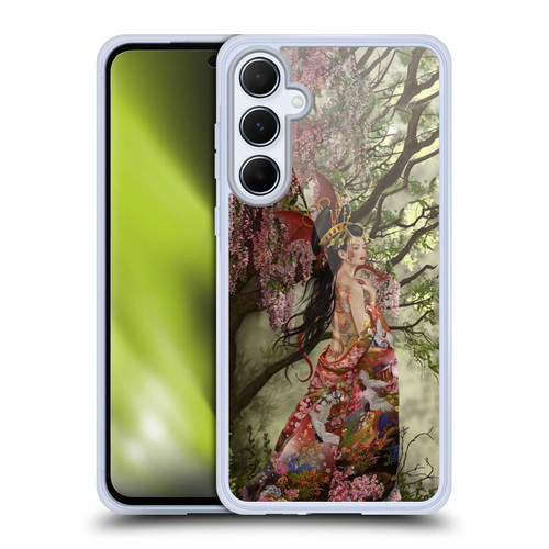 Nene Thomas Deep Forest Asian Silk Soft Gel Case for Samsung Galaxy A55 5G