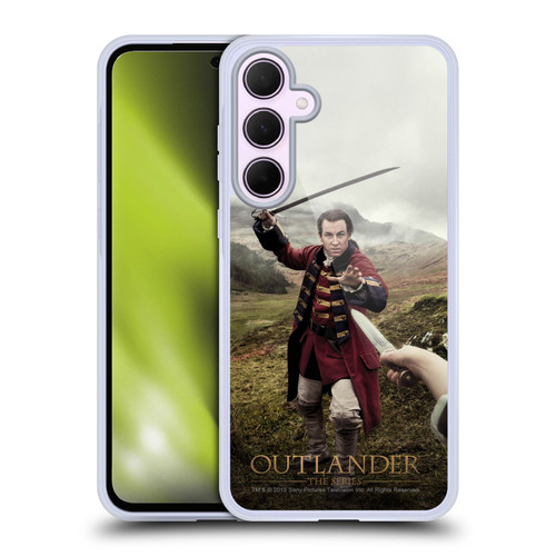 Outlander Characters Jonathan Randall In Action Soft Gel Case for Samsung Galaxy A35 5G