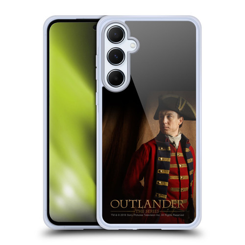 Outlander Characters Jonathan Randall Portrait Soft Gel Case for Samsung Galaxy A55 5G