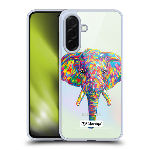 P.D. Moreno Animals Elephant Head Soft Gel Case for Samsung Galaxy A36 5G
