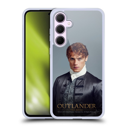 Outlander Characters Jamie Formal Soft Gel Case for Samsung Galaxy A35 5G