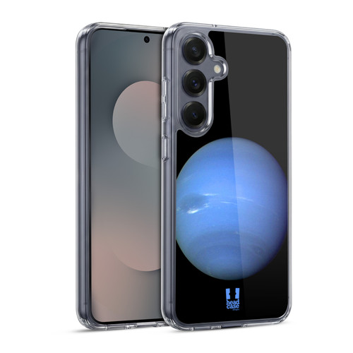 Head Case Designs Outerspace Neptune Soft Gel Case for Samsung Galaxy S25 & MagSafe