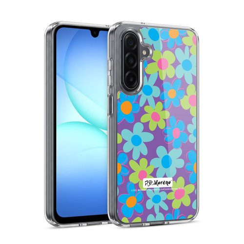 P.D. Moreno Patterns Purple Soft Gel Case for Samsung Galaxy A17 4G / 5G