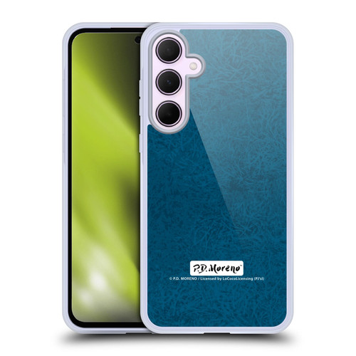 P.D. Moreno Patterns Teal Soft Gel Case for Samsung Galaxy A35 5G