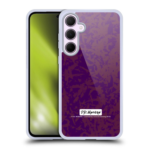 P.D. Moreno Patterns Violet Soft Gel Case for Samsung Galaxy A35 5G