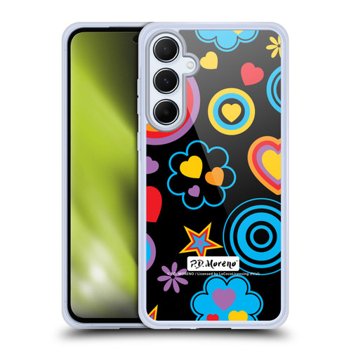 P.D. Moreno Patterns Retro Soft Gel Case for Samsung Galaxy A55 5G