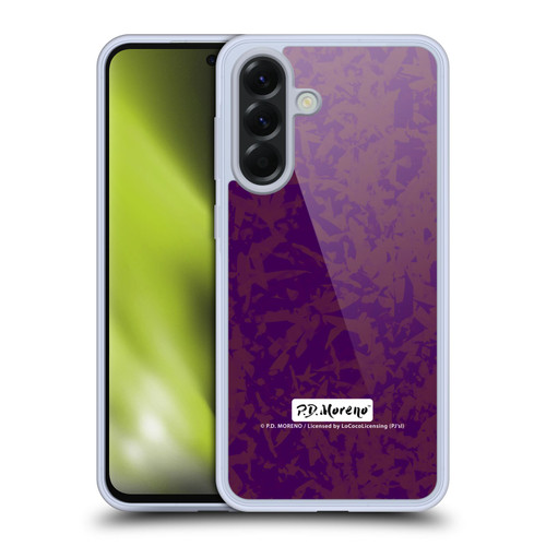 P.D. Moreno Patterns Violet Soft Gel Case for Samsung Galaxy A56 5G