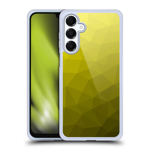 PLdesign Geometric Patterns Yellow Gradient Mesh Soft Gel Case for Samsung Galaxy A16 5G & MagSafe